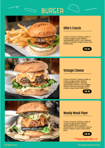 Ollie Kitchen & Bar (Orchard)