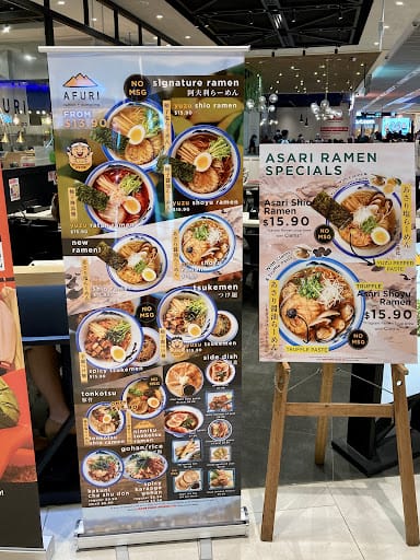 AFURI 阿夫利 ramen + dumpling - Funan