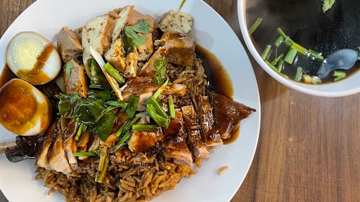 Long House Soon Kee (Boneless) Duck Rice(长屋順記(起骨)滷鴨飯・粥・鴨面)
