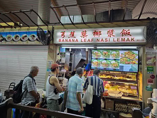 Banana Leaf Nasi Lemak (#01-132)