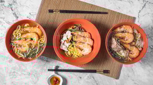 Newton Tian Xiang Big Prawn Noodle