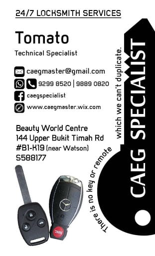 Caeg Specialist Bukit Timah