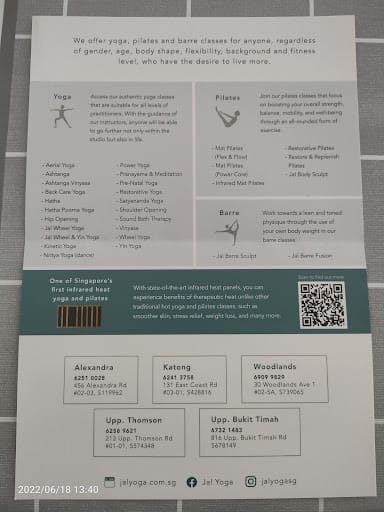 Jal Yoga Singapore (Woodlands)