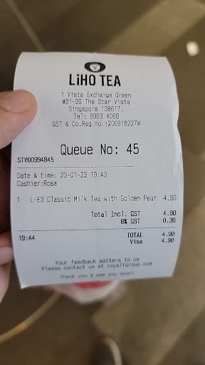 LiHO TEA (Star Vista)