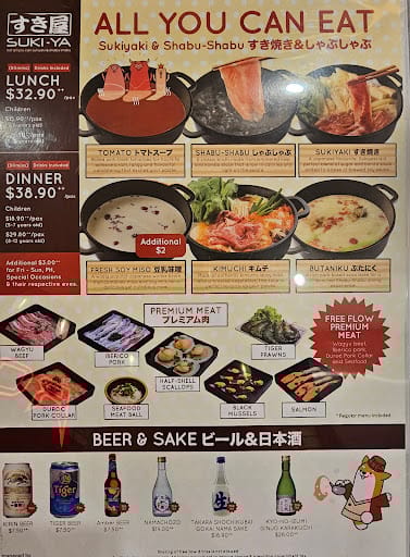 Suki-Ya (All you can eat shabu shabu)