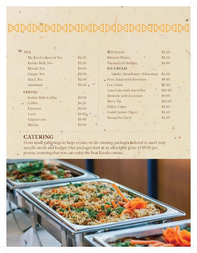 My Kitchen - Kerala Restaurant Singapore