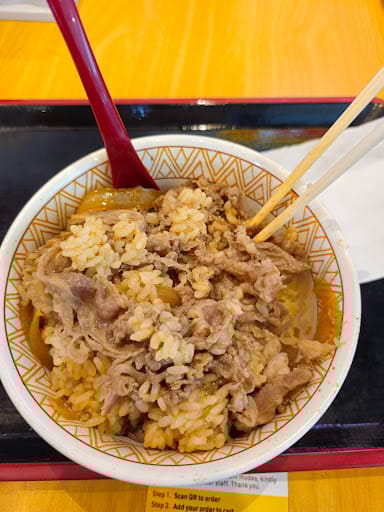Sukiya Gyudon . Japanese Curry Rice (Changi City Point)