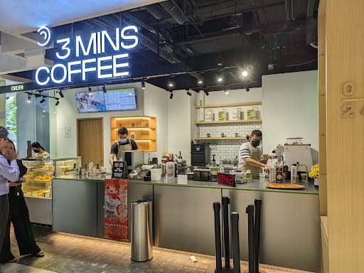 3 Mins Coffee OUE Downtown