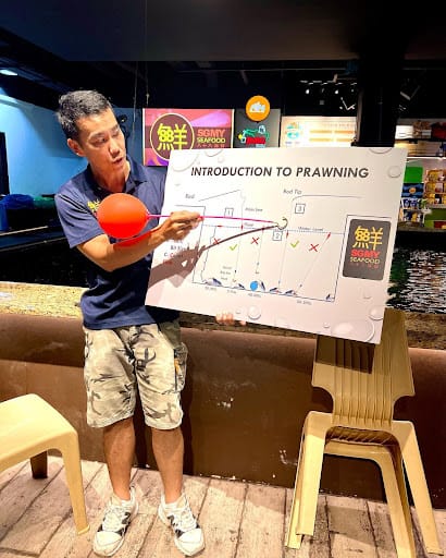 Prawning at Orto (West Coast)