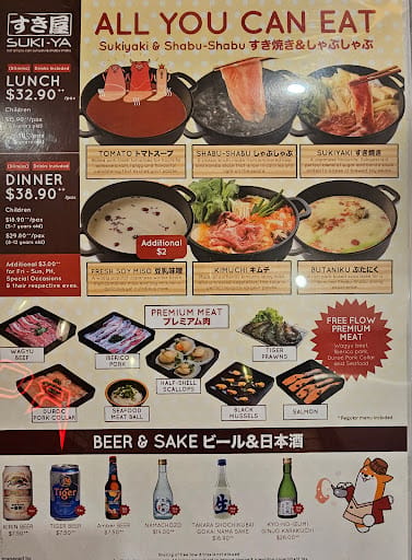 Suki-Ya (All you can eat shabu shabu)