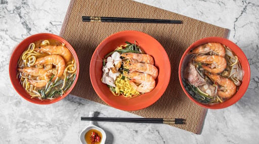 Newton Tian Xiang Big Prawn Noodle