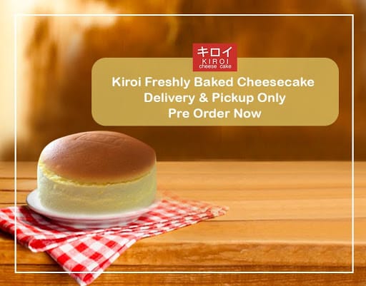 KIROI FRESHLY BAKED CHEESE CAKE