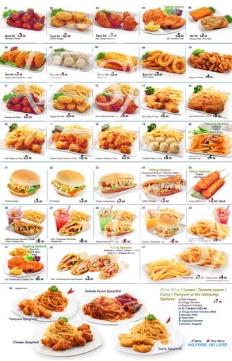 Food Signage