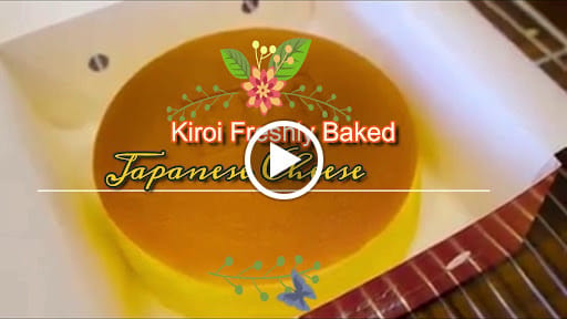KIROI FRESHLY BAKED CHEESE CAKE